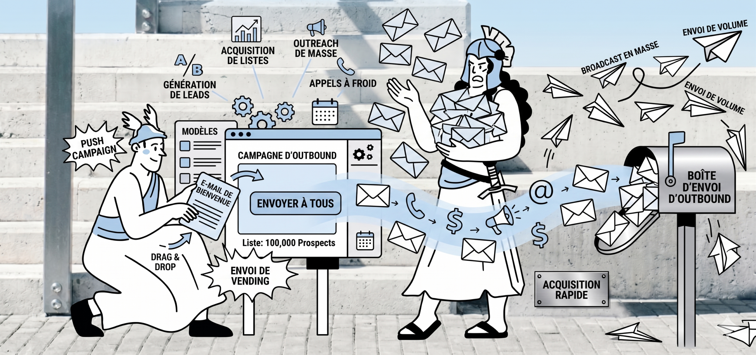 Image pourOutbound marketing : définition, stratégies et exemples pour générer des leads rapidement